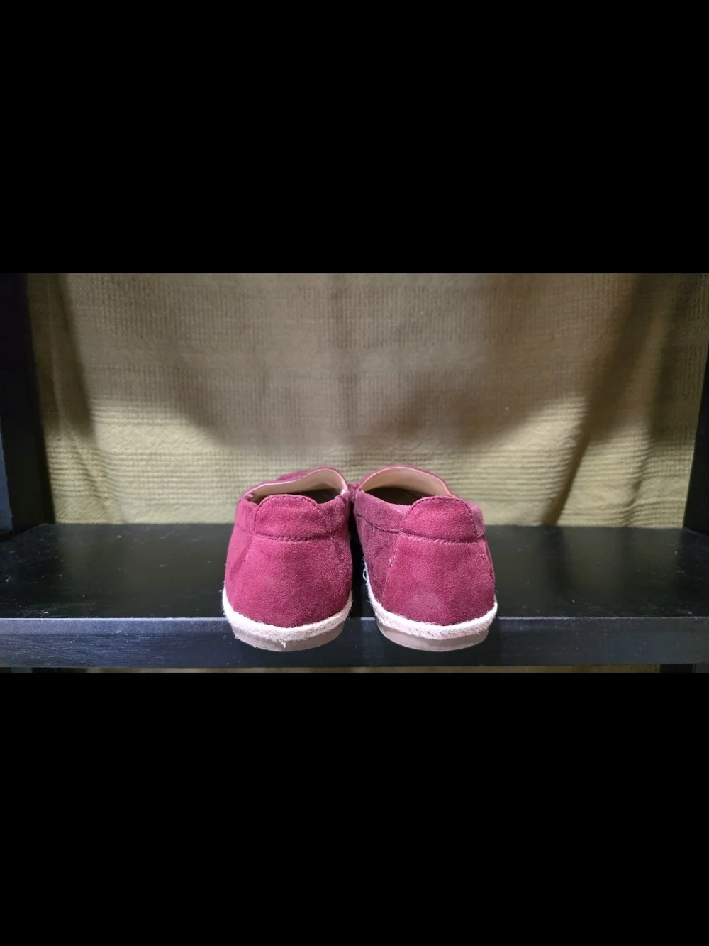 Journee Collection Burgundy Suede Loafers